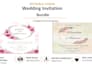 design floral wedding invitation templates in canva